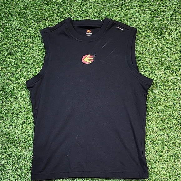 Energie Black Sleeveless Tank Top Y2k - Picture 1 of 5